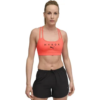 Puma Damen x Hyrox Move Strappy Bra rot