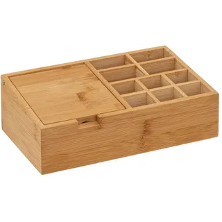 5 five simply smart Aufbewahrungskiste 8 x 24 x 14 cm 10-tlg. Beige