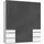 Drehtürenschrank Level by fresh to go 200 x 216 x 58 cm Weiß/Grau