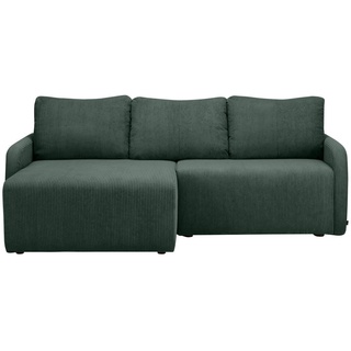 CARRYHOME Ecksofa Grün, - 217x146 cm,