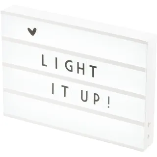 Lightbox mit buchstaben – A3 – 85 zeichen