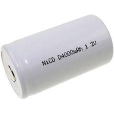 Bild von D-D4000H Spezial-Akku Mono (D) hochtemperaturfähig, Flat-Top NiCd 1.2V 4000 mAh