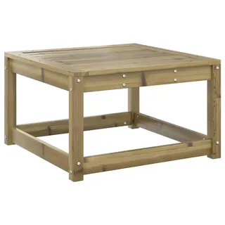 vidaXL Gartenhocker Kiefernholz Imprägniert - Braun