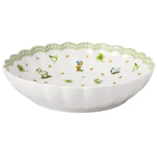 Villeroy & Boch - Easter Delight Schale grün, Oster Schüssel, Kleine Schale Ostern, Müslischale Klein, Snackschale, Müslischüssel Keramik, Premium Porzellan