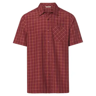 Vaude Albsteig III, Kurzarm-Hemd zum Wandern, Carmine/Mars red, L