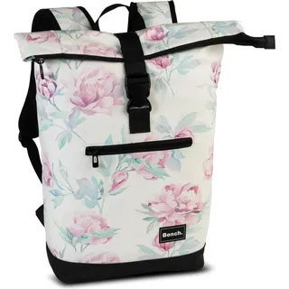 Heinrich Sieber hydro Roll Top Rucksack Weiß/Rosa