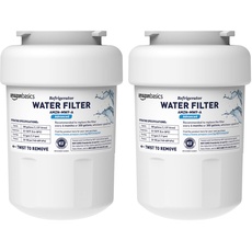 Amazon Basics GE MWF Ersatzwasserfilter für den Kühlschrank - Advanced Filtration, 2-Pack