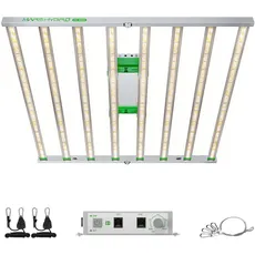 MARS HYDRO Smart FC6500 EVO Led Grow Lampe, Samsung LM301B Dioden Foldable Pflanzenlampe 730W Vollspektrum Dimmbare Daisy Chain Grow Light Wachstumslampe für Indoor 150x150cm Growzelt