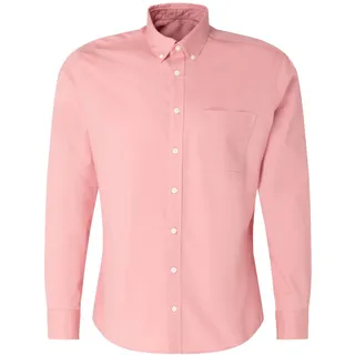 Seidensticker Men's Regular Fit Langarm Hemd Shirt, Rosa, XXL