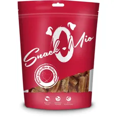 SnackOMio - Premium Kausnack für Hunde - Feine geschnittene Hühnerbrust, 70g, 1er Pack (1 x 0,07kg)