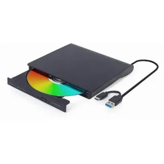 Gembird DVD-USB-031 - Extern - DVD-RW (Brenner) - USB 3.1 Gen 1 - Schwarz