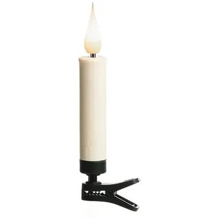 Konstsmide Christbaumkerzen LED 12 Stk. Weiß 5 h Timer