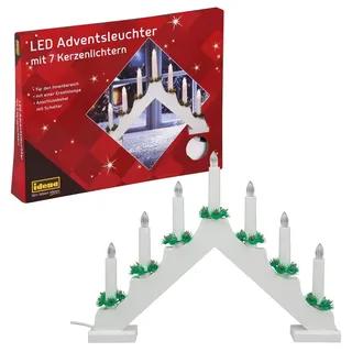 IDENA LED Adventsleuchter weiß 1 St.