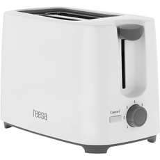 Bild TSA3301 Toaster 700 W mit 2 Toastkammern, weiß