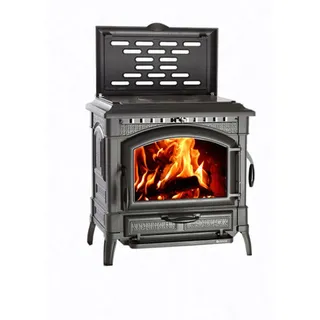 La Nordica-Extraflame Isetta Gusseisen Schwarz