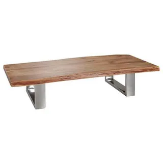 Wohnling Couchtisch Massivholz akazie 115,0 x 58,0 x 25,0 cm