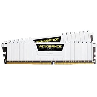 Vengeance LPX weiß DIMM Kit 16GB, DDR4-3200, CL16-20-20-38 (CMK16GX4M2E3200C16W)