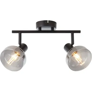 Brilliant Reflekt 2-flg. schwarz/rau glas