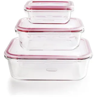 Ibili Lebensmittelbehälter transparent 3 St.