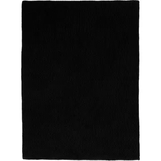 ASA Geschirrtuch gestrickt aus Baumwolle in der Farbe Schwarz, Abmessungen: 60x40x0,50 cm, 37845065