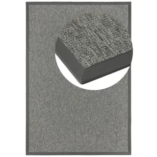 DEKOWE Basic S2 Bouclé Outdoor-Teppich 80 x 150 cm Grau