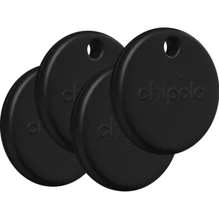Chipolo Pop schwarz 4er-Set