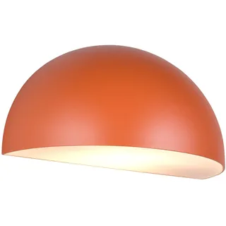 Trio Leuchten Außen Wandleuchte Maas 262460140, Aluminium Druckguss Apricot, Schirm Kunststoff, exkl. 1x E27