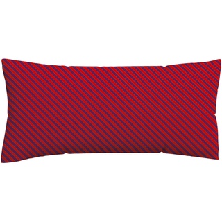 Schlafgut KOPFPOLSTERBEZUG Lila, Rot - 40x80 cm