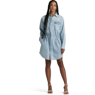 G-Star Jeanskleid Langärmlig Blau M