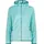 Woman Jacket Fix Hood Türkis L