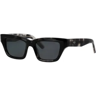 MINI EYEWEAR Sonnenbrille "Modell 746032" Form CatEye, Logoschriftzug auf Bügel, Kunststofffassung, schwarz grau havanna
