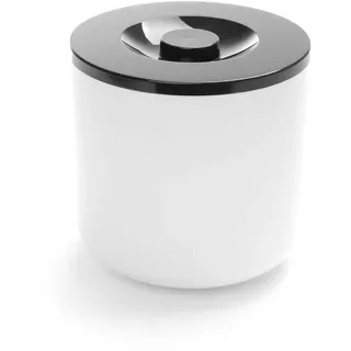 barup Eiskübel, BarUp, doppelwandig, mit Deckel, perforiertem Boden, Eiswürfelbehälter, Eiswürfelkühler, Eiskühler, 5L, ø190x(H) 200mm, Polystyren, weiß