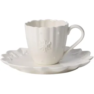Villeroy & Boch Teetasse mit Untertasse 0,18 l Weiß 1 St.