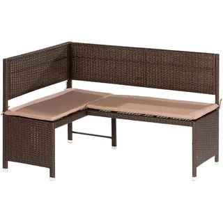 Merxx Eckbank 148 x 90 x 100 cm Braun