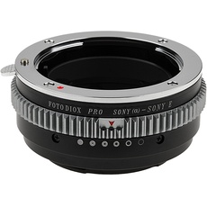 Fotodiox Pro Lens Mount Adapter Compatible with Sony A-Mount and Minolta AF Lenses on Sony E-Mount Cameras