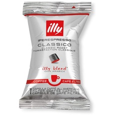 illy Iperespresso Filterkaffee klassische Röstung CLASSICO, Packung mit 100 Kapseln