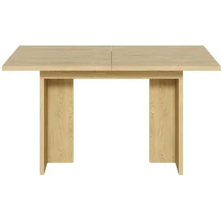 Okwish Esstisch 80 x 80 x 80 cm braun