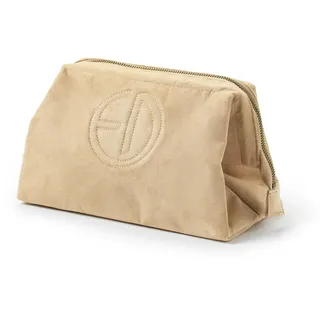 Elodie Details Zip&Go aus Baumwolle mit Breite Öffnung - Große Wickeltasche für Babyutensilien, Stilltäschchen, Kosmetiktasche, Waschtasche, Kulturbeutel, Tragbare Reisetasche - Alcantara