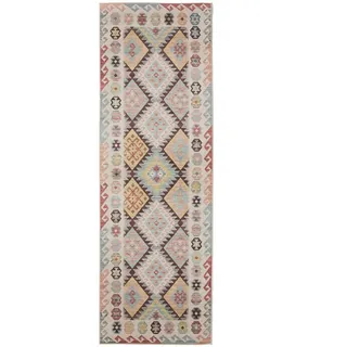 benuta Vintage-Läufer George waschbar 80x240 cm , Multicolor , Kunststoff , Vintage , Rechteckig , 80x240 cm , Oeko-Tex® Standard 100 , in verschiedenen Größen erhältlich, rutschfeste Unterfläche, waschbar , Teppiche und Böden, Teppiche, Teppichläufer, Läufer