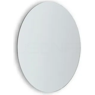 DEUSENFELD KK7-15 - Kosmetikspiegel Schminkspiegel zum Kleben, Klebespiegel, selbstklebend, 7x Vergrößerung, Ø 15cm, rund, Rahmenlos, Glas, mit 3MTM Klebepad - Schwarz