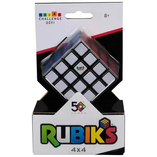 Spin Master Rubik's Cube 4x4 Master Zauberwürfel - der ultimative 4x4 Cube für Logik-Profis ab 8 Jahren und für unterwegs - hohe Qualität, leichtgängiges Handling, leuchtende Farben - Original Cube