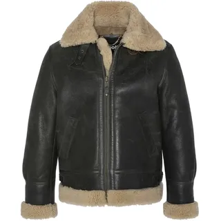 Schott NYC Herren Lc1259 Lederjacke, Khaki/Beige, M