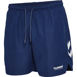 Hummel Hmlned Swim Shorts - peacoat, Größe:XS - Blau