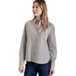 Street One Damen Gestreifte Hemdbluse