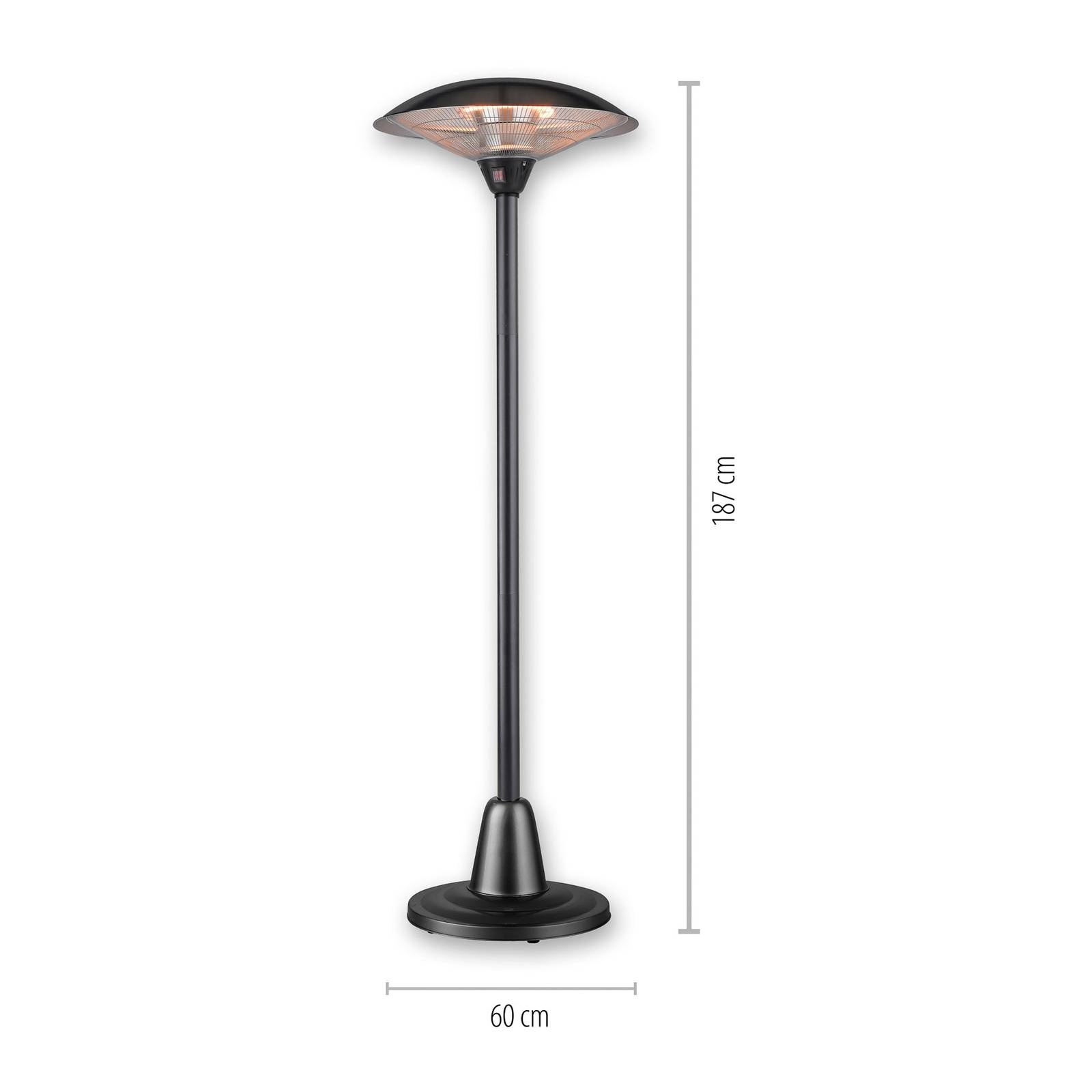 Bild von Standheizstrahler Glow, IP34, 1.500W/3.000W