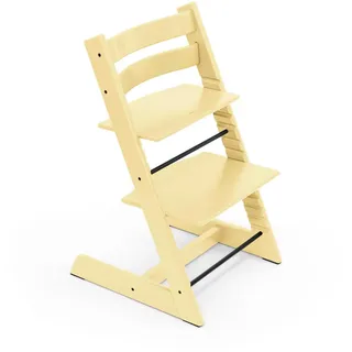 Stokke Hochstuhl , Gelb , Holz , Buche , 46x79x49 cm , Fußstütze verstellbar, Sitzfläche verstellbar , Babymöbel & Kindermöbel, Babyzimmer, Hochstühle