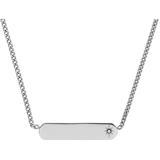 Fossil Damenkette Drew Bar Edelstahl, JF04134040