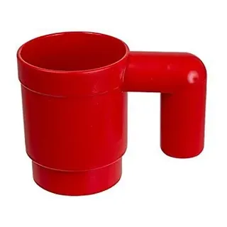 Lego Upscaled Becher, Rot