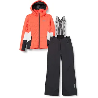 Colmar Kinder Anzug-3173S Anzug, Glitter Cherry-Glitt, 14