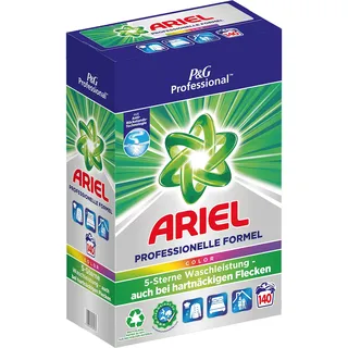 Ariel Professional Pulver Colorwaschmittel, 140 Waschladungen, 9.1kg